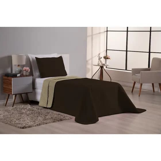 Kit Cobre-leito Solteiro Artur 2 Pçs Ideal P/Cama Box Oferta