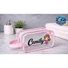 Necessaire PERSONALIZADA 23x15 escrevemos o que desejar em DTF