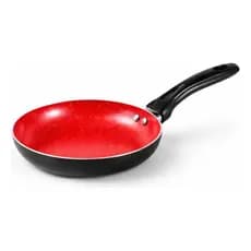 Frigideira Max Chef Black Red 22cm Original Antiaderente Revestimento Cerâmica Premium Durável