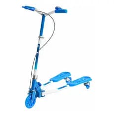 Patinete Infantil Unitoys 3rodas Super Led Colorido Dobrável  Ajustável Criança Menino Menina