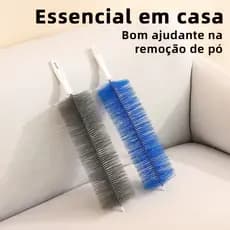 Escova Limpadora de Ventilador Cilíndrica Flexível Cerdas Densas para Limpar Grade Hélice e Remover Poeira Doméstica