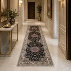 Passadeira luxo 2,00 x 0,60- Tapete Belga Corredor - Quarto - Premium - Elegante - Aveludado