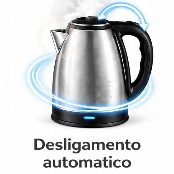 Chaleira Elétrica 2L Litros Inox  Desligamento Automático 110v 220v