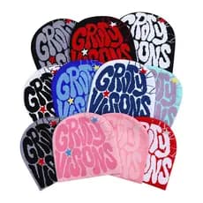Chapéu De Malha Jacquard Letras Frio Inverno Quente Hip-hop Lã Punk De Alta Qualidade Gorro Liso 100 % Acrílico Boné