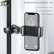 [H & B Out] Suporte De Telefone Clipe De Celular Para Todos Os Smartphones Montagem De Microfone Tripé { ph }