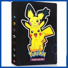 TAKARA TOMY Novo Álbum de Cartas de Anime Pokémon, Suporte para Armazenamento de 240 Cartas de Jogo, Personagens VMAX GX