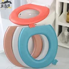 Capa De Assento De Vaso Sanitário À Prova D'água H & B Jun 1 Peça EVA Espessada Quatro Estações Almofada Universal Tipo