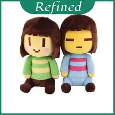 Charmoso Frisk Undertale Chara Boneca De Pelúcia Figura Brinquedo 20cm Presente Macio Criança Natal
