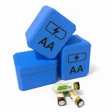 Organizador de Pilhas AA - AAA Case Porta Pilhas