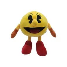 Brinquedo de Pelúcia Boxer Pac-Man T3YT, Bonecos de Pelúcia do Pacman do Jogo de Desenho Animado, Presente de Natal F9GY