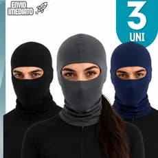 Touca Ninja Balaclavas Ultra Conforto – Proteção UV, Tecido Respirável e Ajuste Perfeito Para Moto, Esportes, Bike