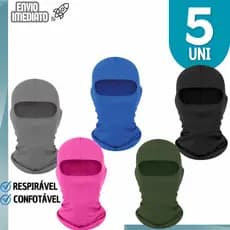 2 / 3 / 5 Balaclava Proteção UV - Moto, Ciclista, Pesca Caminhada Mascara Touca Ninja