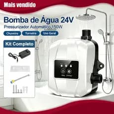 Bomba impulsionadora de pressão de água, bomba de recirculação, sprinklers, chuveiro portátil, cozinha, 24v, chuveiro au