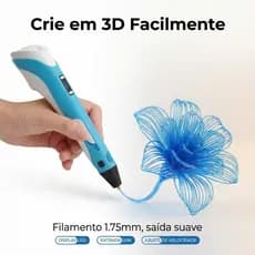 Caneta De Impressão Mágica 3D Grátis Desenho Brinquedo Presente De Aniversário Criança ABS Tela LC