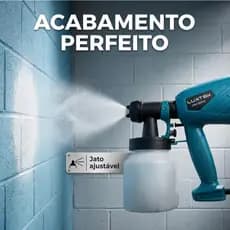 Pulverizador de Tinta Elétrico Profissional 550W 800ml