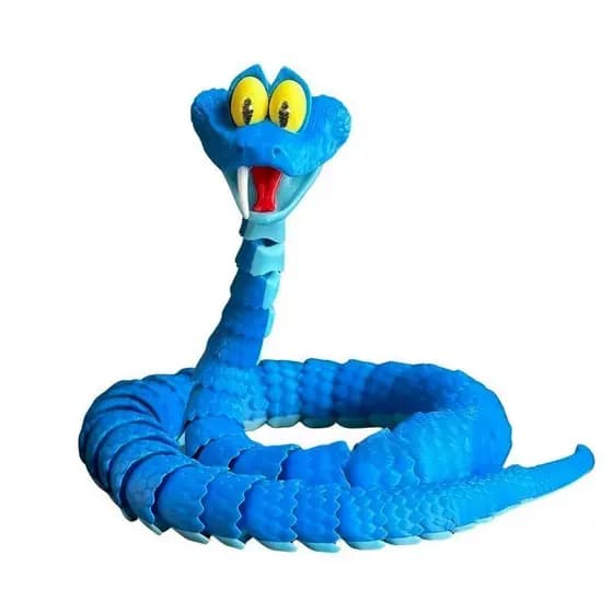 Cobra Gary Zootopia 2 – Brinquedo Articulado Antiestresse e Diversão para Crianças