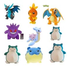 Pelúcia Pokémon Kawaii – Boneco de Anime Infantil, Presente de Natal para Crianças e Fãs