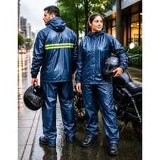 Kit Capa De Chuva Moto Impermeável Motoqueiro Motoboy