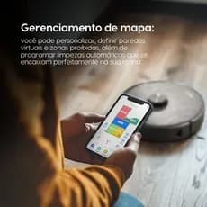 Robô Aspirador - Ropo Smart Laser - Autolimpante, mapeamento a laser, passa pano com MOP