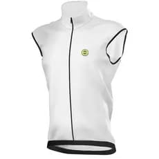 Colete de Ciclismo Corta Vento ERT Liso Branco