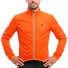 Jaqueta de Ciclismo Corta Vento Marcio May Pro New Laranja