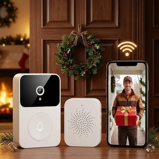 Olho Mágico Digital WiFi Com Câmera E Sensor De Movimento USB