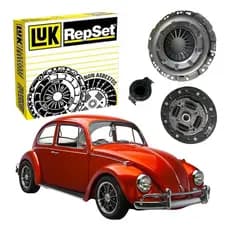 Kit Embreagem P/ Fusca Brasilia Kombi 1600 1500 Luk Original