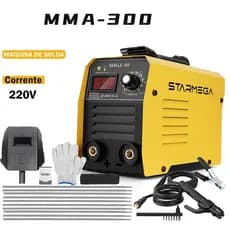 220V Máquina De Solda Inversora MMA-300 Tecnologia IGBT Ferramenta De Soldagem Portátil