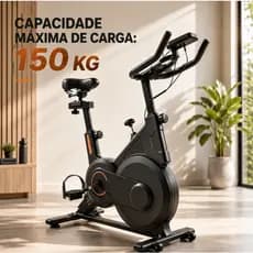 Bicicleta Bike Ergometrica Spinning Academia Fitness Profissional 150kg