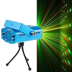 Canhão Laser Jogo De Luz Led Projetor Raios Holográfico