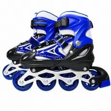 Patins Inline Infantil Ajustável Rodas LED + Kit Proteção Completo, Envio Rápido Promoção
