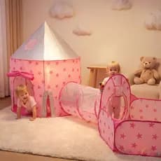 BARRACA INFANTIL 3 EM 1 DOBRAVEL TUNEL CRIANCA PROMOCAO