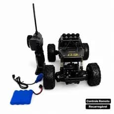 Carrinho 4x4 Metal Crawler Rc 2.4GHz Pronta Entrega + Promoção Dia das Crianças