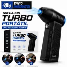 Soprador De Ar Turbo Super Potente Automotivo Churrasqueria Folhas Poeira Janelas 13000RPM Portatil Sem Fio Recarregavel