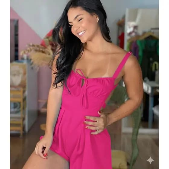 Macaquinho Feminino Ribana Canelada Premium – Modelagem Perfeita que Valoriza o Corpo, Conforto e Estilo em um Só Look