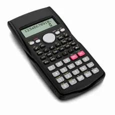 Calculadora Científica 240 Funções Com Capa LCD 2 Linhas 10+2 Dígitos Estatística Engenharia