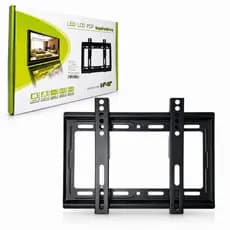 Suporte Fixo Universal para TV 14 a 42 Polegadas LED LCD Plasma VESA 200x200 Preto