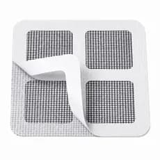 Tela Protetora para Ralo Adesiva Descartável Kit 10 Unidades Filtro Anti Insetos e Anti Entupimento