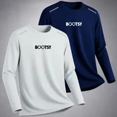 Kit 2 Camiseta Masculina Esportiva Manga Longa Leve Dry Fit Corrida Academia Esporte