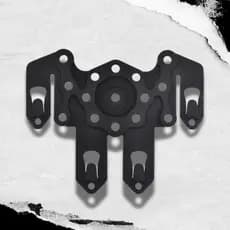 Adaptador para Colete Modular - Strike 4 Pontas Preto, Resistente e Ajustável Bélica