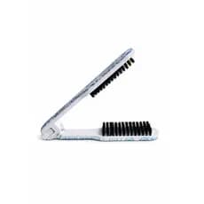 Escova Dupla Alisadora  para Cabelo | Modeladora Profissional Anti Frizz- estilo chapinha/prancha
