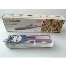 Mini Chapinha Cabelo Portátil com Case + Chapinha 2 em 1 Modelador de Cachos
