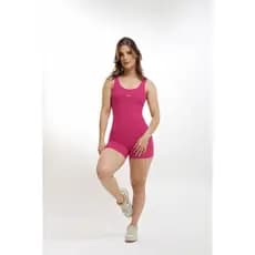 Macaquito Fitness Feminino Poliamida com Elastano Sem Transparência Para AcademiaTreino Corrida Yoga