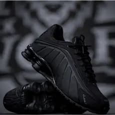 Tenis Masculino 4-Molas N/Z Casual Leve Preto Vermelho Mascilino Homem WINNERGRIFE