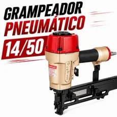 Grampeador 14/50 Profissional Industrial Para Madeira Pallets Estofados Alta Produtividade
