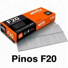 Pinos F20 Airfix 5.000 Pinos Galvanizado Para Pinador Marcenaria Moldura e Rodapé Frete Grátis