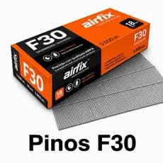 Pinos F30 Airfix 5.000 Pinos Tipo F Galvanizado Para Pinador Marcenaria Móveis MDF e Porta Frete Grátis