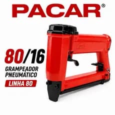 Grampeador Pneumático Pacar 80/16 Brasileirinho