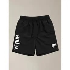 Bermuda Masculina Short Tactel Estampada Esportiva Praia Academia Venum com Cordão de Ajuste