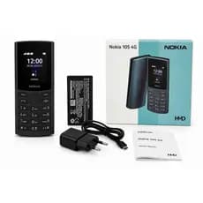 Celular Nokia 105 4G Original Dual Chip Celular Para Idosos Rádio FM Lanterna Bateria Longa Desbloqueado
